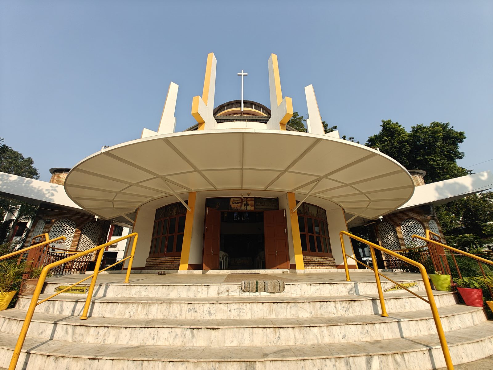 Architectural entrance canopy